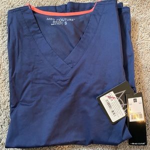 Navy Med Couture Scrub Tops